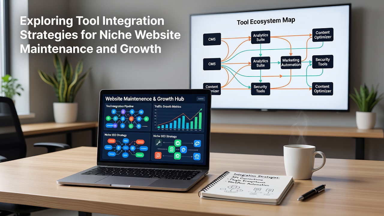 Screenshot of integrated dashboard displaying analytics, automation rules, and content performance metrics