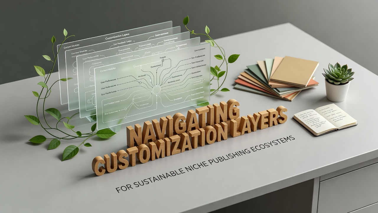 Navigating Customization Layers for Sustainable Niche Publishing Ecosystems